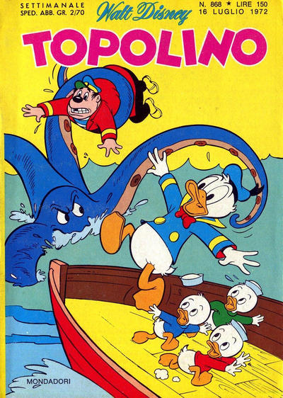 Cover for Topolino (Mondadori, 1949 series) #868