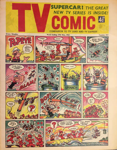 Cover for TV Comic (Polystyle Publications, 1951 series) #493