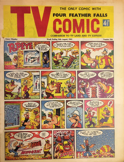 Cover for TV Comic (Polystyle Publications, 1951 series) #506