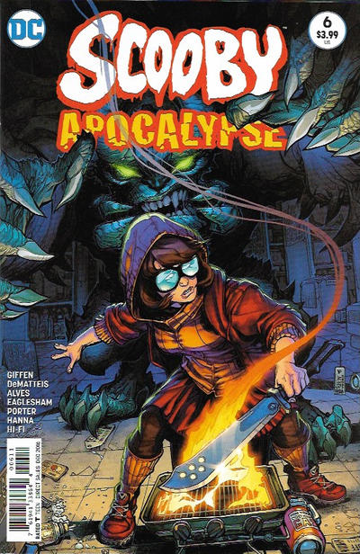 Cover for Scooby Apocalypse (DC, 2016 series) #6 [Howard Porter Cover]