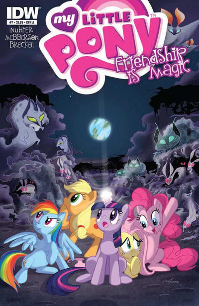 Cover for My Little Pony: Friendship Is Magic (IDW, 2012 series) #7 [Cover A - Amy Mebberson]