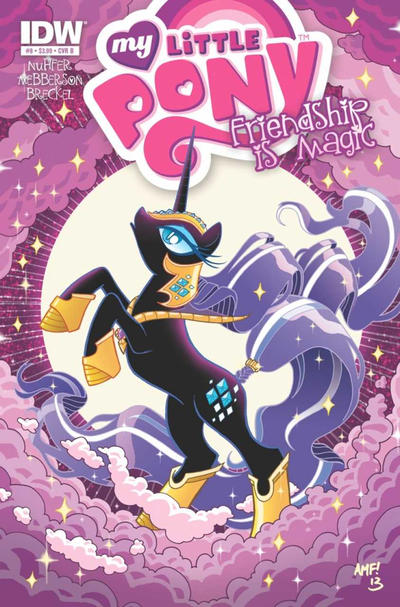 Cover for My Little Pony: Friendship Is Magic (IDW, 2012 series) #8 [Cover B - Tony Fleecs]