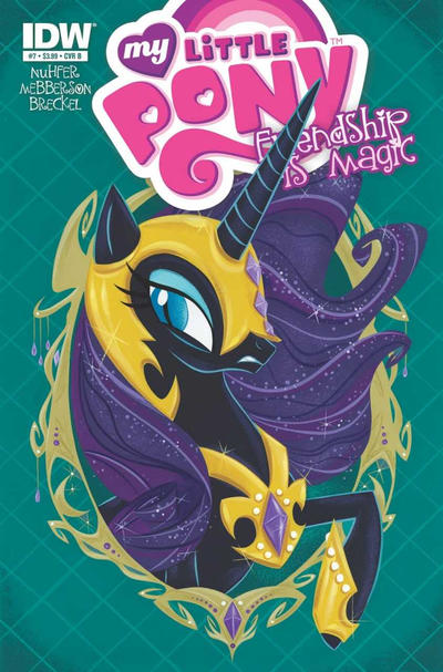 Cover for My Little Pony: Friendship Is Magic (IDW, 2012 series) #7 [Cover B - Stephanie Buscema]