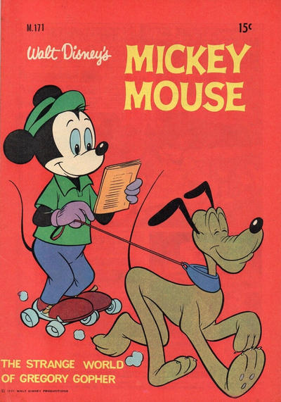 Cover for Walt Disney's Mickey Mouse (W. G. Publications; Wogan Publications, 1956 series) #171