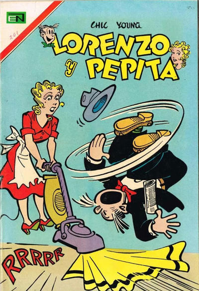 Cover for Lorenzo y Pepita (Editorial Novaro, 1954 series) #201