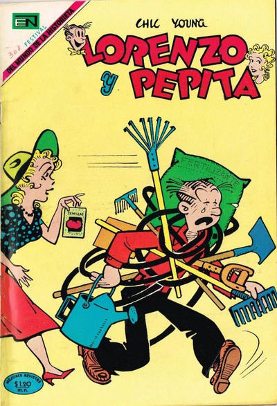 Cover for Lorenzo y Pepita (Editorial Novaro, 1954 series) #308