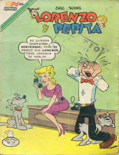 Cover for Lorenzo y Pepita (Editorial Novaro, 1954 series) #606