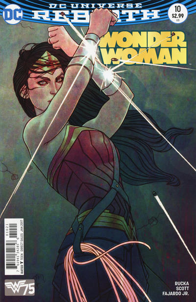 Cover for Wonder Woman (DC, 2016 series) #10 [Jenny Frison Variant Cover]