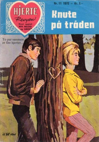 Cover for Hjerterevyen (Serieforlaget / Se-Bladene / Stabenfeldt, 1960 series) #11/1972