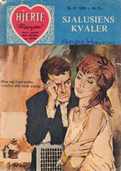 Cover for Hjerterevyen (Serieforlaget / Se-Bladene / Stabenfeldt, 1960 series) #41/1973
