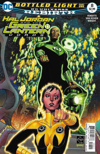 Cover Thumbnail for Hal Jordan and the Green Lantern Corps (DC, 2016 series) #8 [Ethan Van Sciver Cover]