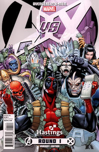 Cover Thumbnail for Avengers vs. X-Men (Marvel, 2012 series) #1 [Hastings Department Store Variant]