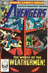 Cover Thumbnail for The Avengers (Marvel, 1963 series) #210 [British]