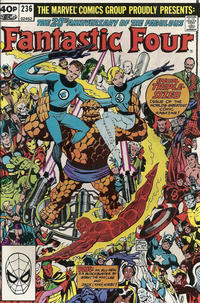 Cover Thumbnail for Fantastic Four (Marvel, 1961 series) #236 [British]