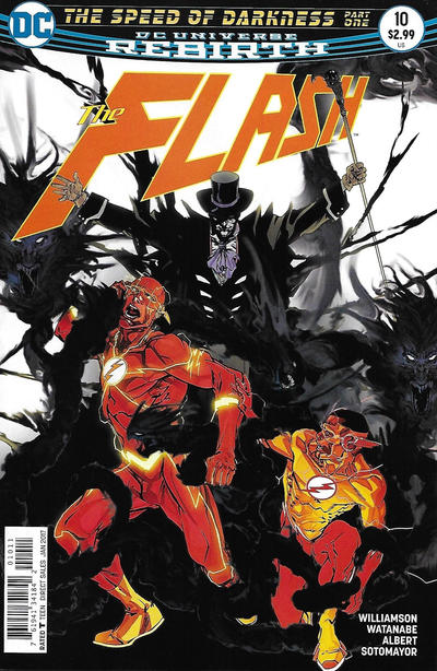 Cover for The Flash (DC, 2016 series) #10 [Carmine Di Giandomenico Cover]