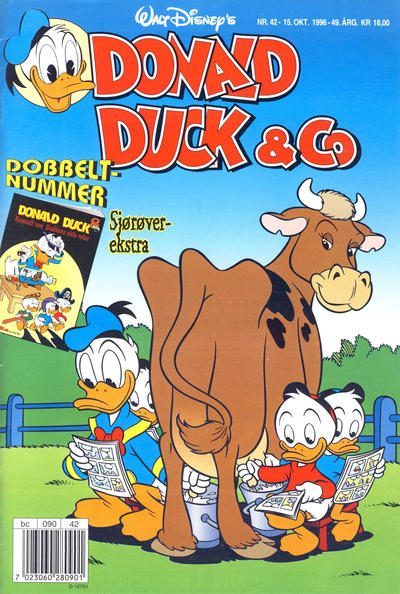 Cover for Donald Duck & Co (Hjemmet / Egmont, 1948 series) #42/1996