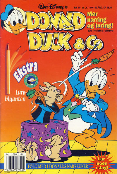 Cover for Donald Duck & Co (Hjemmet / Egmont, 1948 series) #44/1996