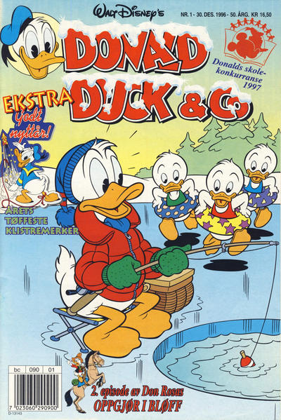 Cover for Donald Duck & Co (Hjemmet / Egmont, 1948 series) #1/1997