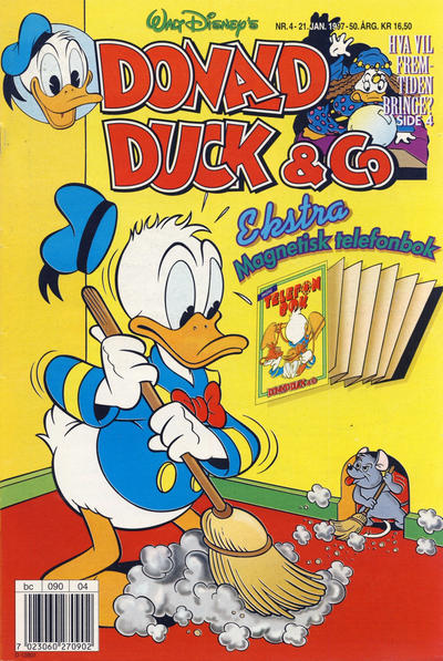 Cover for Donald Duck & Co (Hjemmet / Egmont, 1948 series) #4/1997