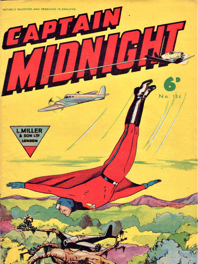 Cover for Captain Midnight (L. Miller & Son, 1950 series) #134