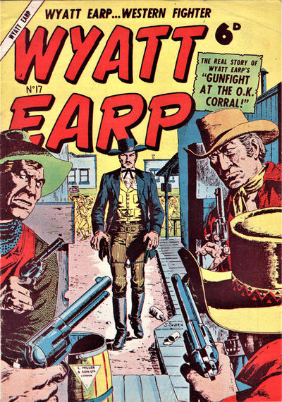 Cover for Wyatt Earp (L. Miller & Son, 1957 series) #17