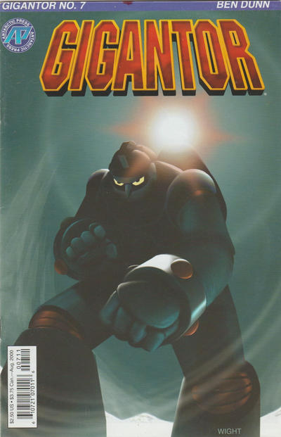 Cover for Gigantor (Antarctic Press, 2000 series) #7