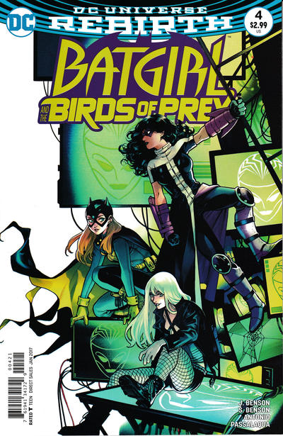 Cover for Batgirl & the Birds of Prey (DC, 2016 series) #4 [Kamome Shirahama Cover]