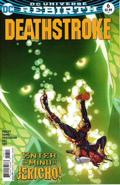 Cover for Deathstroke (DC, 2016 series) #6