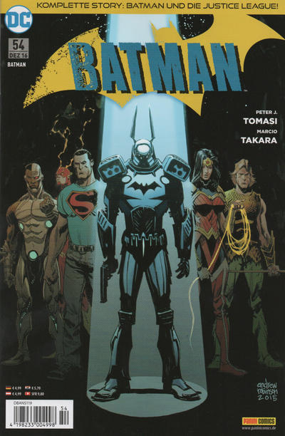 Cover for Batman (Panini Deutschland, 2012 series) #54 (119)