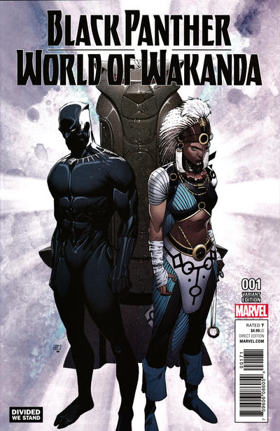 Cover for Black Panther: World of Wakanda (Marvel, 2017 series) #1 [Blank Cover Variant]
