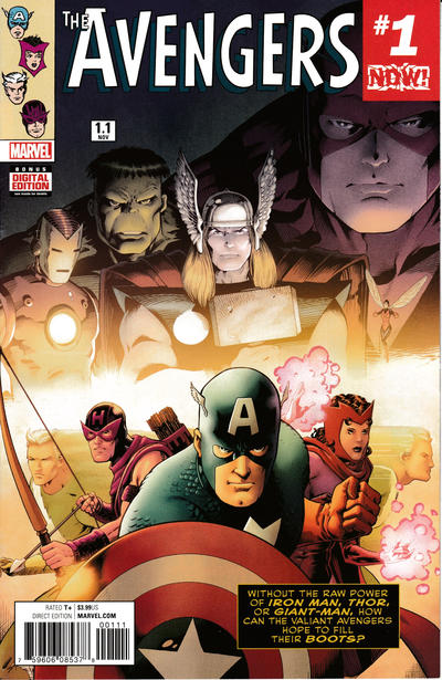 Cover for Avengers (Marvel, 2017 series) #1.1