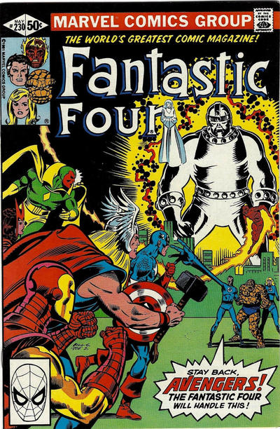 Cover for Fantastic Four (Marvel, 1961 series) #230 [Direct]