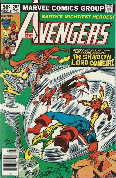 Cover for The Avengers (Marvel, 1963 series) #207 [Newsstand]