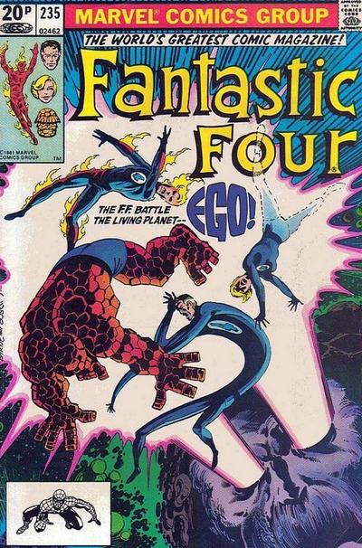 Cover for Fantastic Four (Marvel, 1961 series) #235 [British]