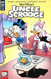 Cover for Uncle Scrooge (IDW, 2015 series) #20 / 424 [Subscription Cover Variant]
