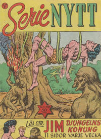 Cover Thumbnail for Serie-nytt [Serienytt] (Formatic, 1957 series) #3/1958
