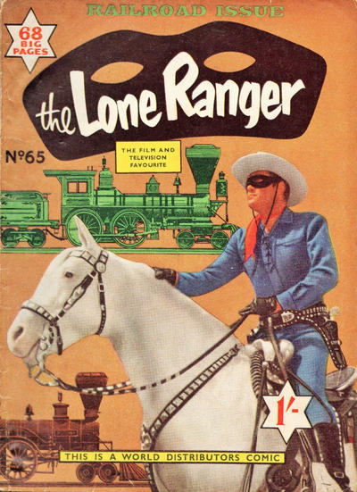 Cover for The Lone Ranger (World Distributors, 1953 series) #65