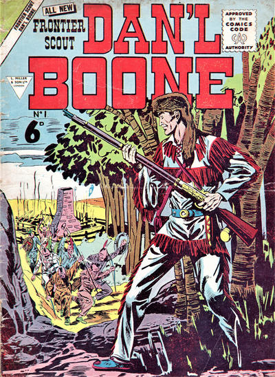 Cover for Daniel Boone (L. Miller & Son, 1957 series) #1
