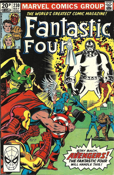Cover for Fantastic Four (Marvel, 1961 series) #230 [British]