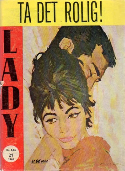 Cover for Lady (Serieforlaget / Se-Bladene / Stabenfeldt, 1964 series) #21/1965