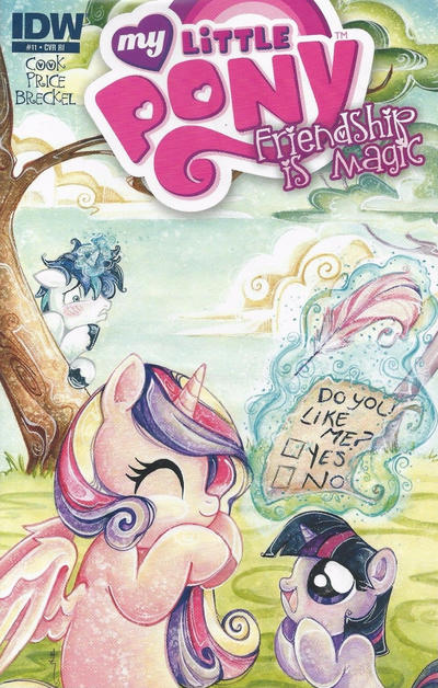 Cover for My Little Pony: Friendship Is Magic (IDW, 2012 series) #11 [Cover RI - Sara Richard]