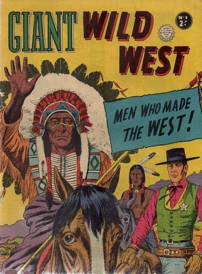 Cover for Giant Wild West (Horwitz, 1950 ? series) #1