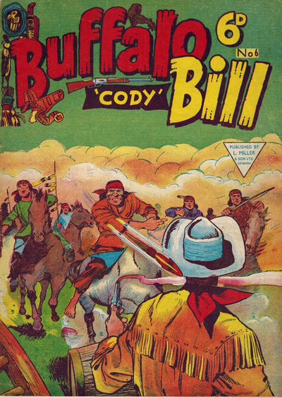 Cover for Buffalo Bill Cody (L. Miller & Son, 1957 series) #6
