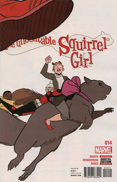 Cover for The Unbeatable Squirrel Girl (Marvel, 2015 series) #14