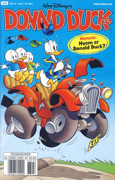 Cover for Donald Duck & Co (Hjemmet / Egmont, 1948 series) #46/2016