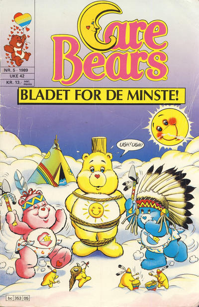 Cover for Care Bears (Semic, 1988 series) #5/1989