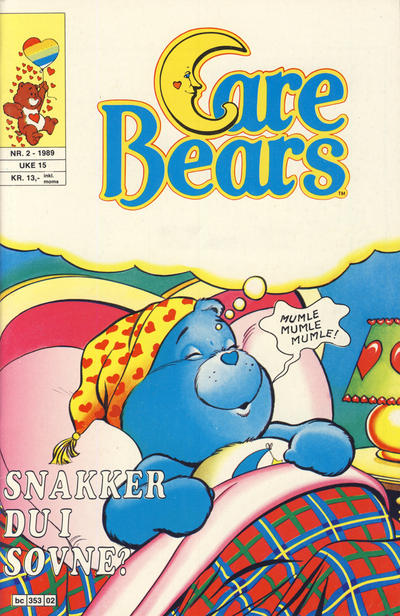 Cover for Care Bears (Semic, 1988 series) #2/1989