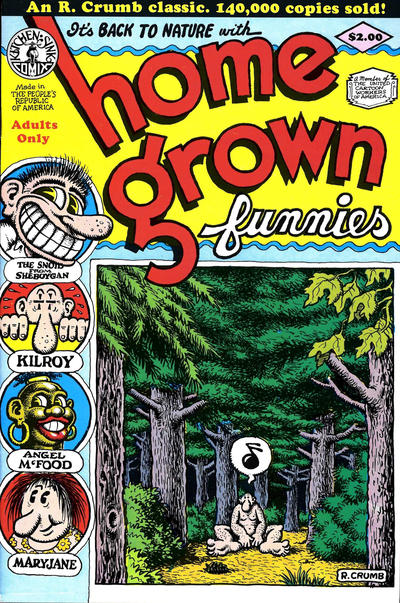Cover for Home Grown Funnies (Kitchen Sink Press, 1971 series) #1 [14th Printing]