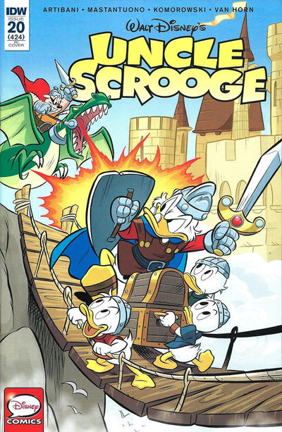 Cover for Uncle Scrooge (IDW, 2015 series) #20 / 424 [Retailer Incentive Variant Cover]