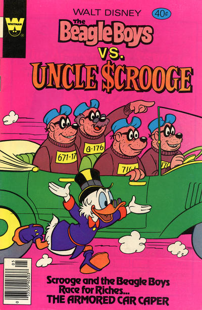 Cover for Walt Disney the Beagle Boys versus Uncle Scrooge (Western, 1979 series) #3 [Whitman]